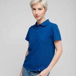 Polo maille piquée Femme