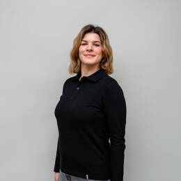 Polo manche longue femme