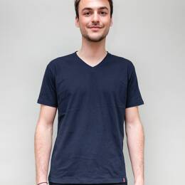 T-Shirt Col V Homme