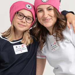 Bonnet Bee 🌸Octobre Rose adulte