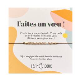 Bracelet Faites un voeu : Champagne