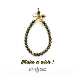 Bracelet - Make a wish - kaki