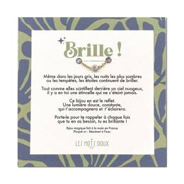 Bague - Brille - plaquée or