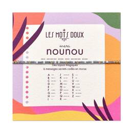 Bracelet Code Morse : Nounou