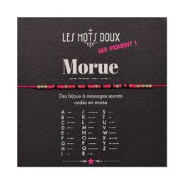 Bracelet code morse - Morue