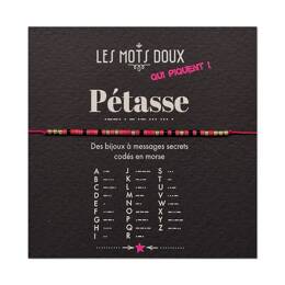 Bracelet code morse - Pétasse