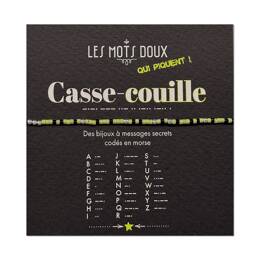 Bracelet code morse - Casse Couille