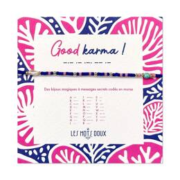 Bracelet code morse - Good Karma - Summer 25