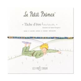 Bracelet Code Morse Le Petit Prince : Heureux
