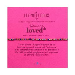 Bracelet Code Morse : You are loved