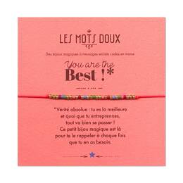 Bracelet Code Morse : You are the best