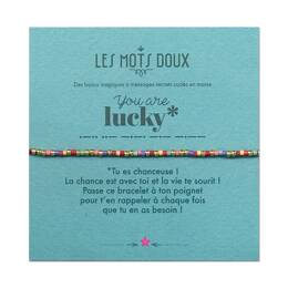 Bracelet Code Morse : You are lucky