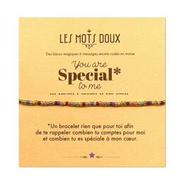 Bracelet Code Morse : You are special to me