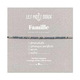 Bracelet Code Morse : Famille