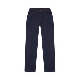 Jean femme droit taille haute brut