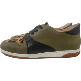 Crew Olive & Léopard