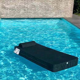 JULIETTE | PoolBed Anthracite COZIP | 180x70xh18 cm