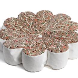 PINKY FLOWER | Coussin flottant | 105 x h22 cm