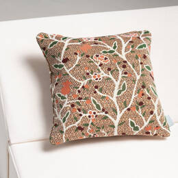 Coussin d'extérieur Cozip PINKY BLOOM | Tissu Elitis