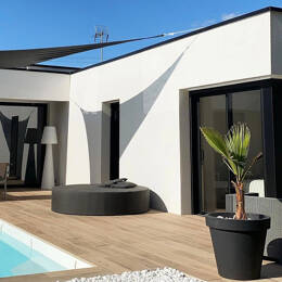 MASSA | Lit de piscine rond COZIP | d178x h40 cm