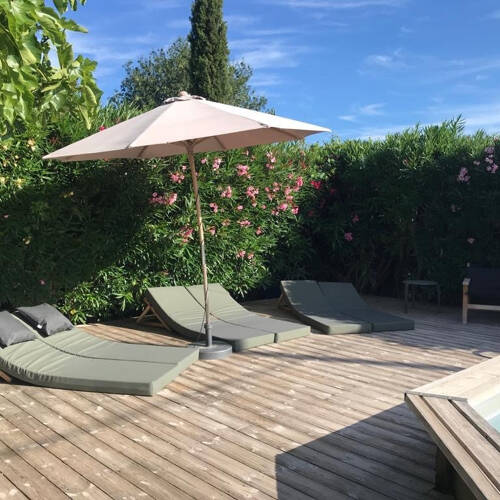 Gil | Matelas de Plage kaki COZIP | 180x60xh10 cm