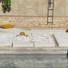 TIKI | Matelas de plage COZIP | 180x60xh10 cm