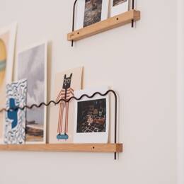 Super-Poses Onde – Rouge noir 20 cm (x2)