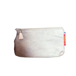 Mini pochette grise et géométrique