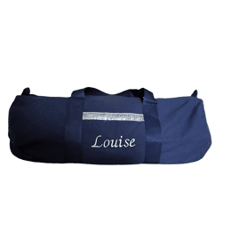 Sac polochon bleu marine "Louise"