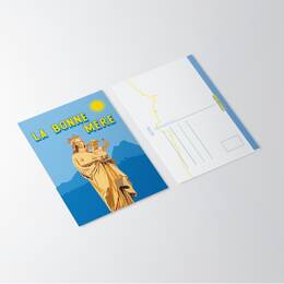 Carte postale - Collection Marseille - Bonne Mère