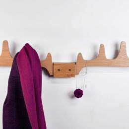 Merlin - Porte manteau en chêne