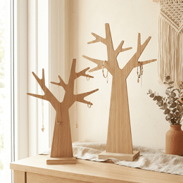 L'Arbre à Bijoux Version Chêne - Moyen Modèle