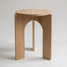 Arche - Table d'appoint en chêne