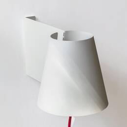 Draba - Applique murale en acier - Draba blanc