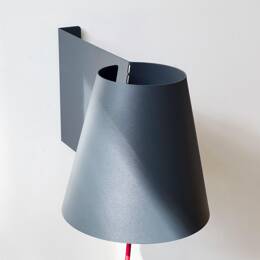 Draba - Applique murale en acier - Draba gris anthracite