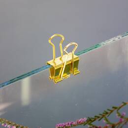 Verrière - Cadre photo en hêtre - Pince Dorée