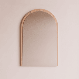 Aube - Miroir Arqué en chêne
