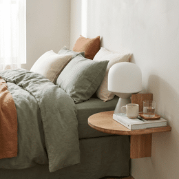 Morphée - Étagère de chevet en chêne massif - Morphée 1