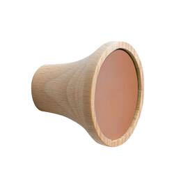 Clairon - Patère en hêtre - Clairon M / Terracotta