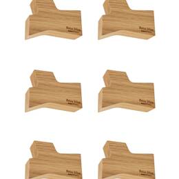 Pack de 4 & 6 - Patère Racine - Pack de 6