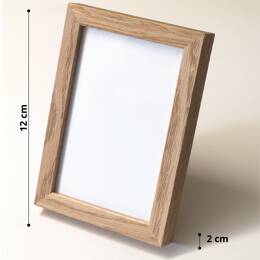 Versant - Cadre en chêne massif - 10 x 15 cm