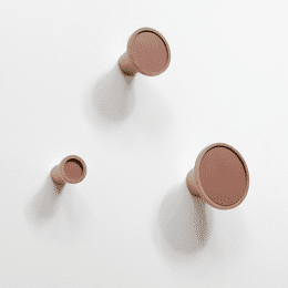 Set Clairon - Set de 3 patères en hêtre - Terracotta