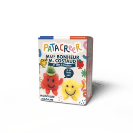 Kit à fabriquer MmeBONHEUR & MrCOSTAUD en pâte à modeler