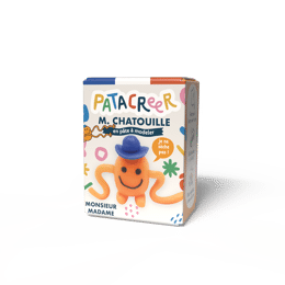Kit à fabriquer Mr CHATOUILLE en pâte à modeler
