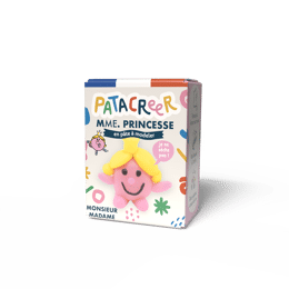 Kit à fabriquer Mme PRINCESSE en pâte à modeler