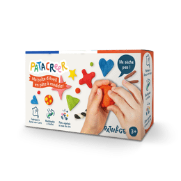 Boite Mon atelier d'éveil de 9 couleurs de Pâte à Modeler qui ne sèche pas