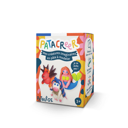 Kit à fabriquer Mes créatures imaginaires en Pâte à Modeler / Licorne, Dragon, Petite sirène