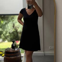 Robe d'Allaitement et de Grossesse "La petite robe noire by Mat’lolo"