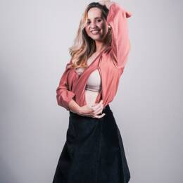 Les blouses grossesse et allaitement Made in France