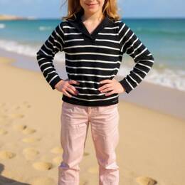 Vareuse "Petit Matelot" - Marine Ecru - Enfant